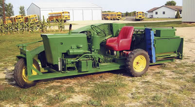 He Built His Own Corn Picker